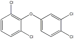 2',3,4,6'-TETRACHLORODIPHENYLETHER Struktur