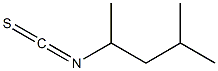 1,3-DIMETHYLBUTYLISOTHIOCYANATE Struktur