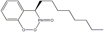 (R)-OCTYLBENZODIOXAPHOSPHORINOXIDE Struktur