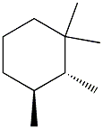 CIS,TRANS-1,1,2,3-TETRAMETHYLCYCLOHEXANE Struktur