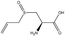 S-ALLYLCYSTEINESULPHOXIDE Struktur