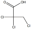 TRICHLOROPROPIONICACID Struktur