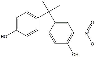 3-NITROBISPHENOLA Struktur