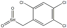 2,4,5-TRICHLOROPHENYLMETHYLSULPHONE Struktur