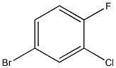 1-Fluoro-2-Chloro-4-BromoBenzene Struktur