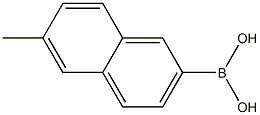 6-Methyl-2-naphthaleneboronicacid Struktur