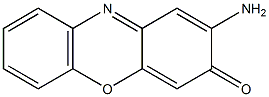 2-aminophenoxazin-3-one Struktur