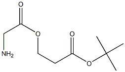 Boc-ethyl 2-aminoacetate Struktur