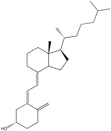 VITAMIN D3 PELLETS Struktur