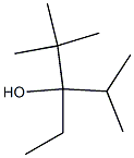 2,2,4-trimethyl-3-ethyl-3-pentanol Struktur