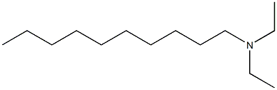 diethyldecylamine Struktur