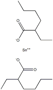 TIN(II) ETHYL HEXANOATE Struktur