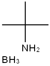 TERTIARY BUTYLAMINE BORANE Struktur