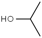 ISOPROPANOL 70 % Struktur