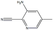 2-CYANO-3-AMINO-5-METHYLPYRIDINE Struktur