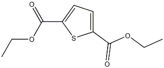 2,5-thiophene dicarboxylic acid diethyl ester Struktur