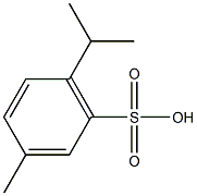 thymosulfonic acid Struktur