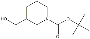 1-Boc-3-Hydroxymethypiperidine Struktur