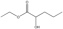 ALPHA HYDROXY VALERIC ACID ETHYL ESTER Struktur