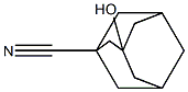 3-HYDROXYADAMANTANE-1-CARBONITRILE Struktur