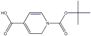 1-BOC ISONICOTINIC ACID Struktur