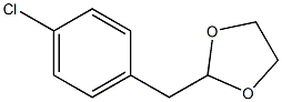 1-CHLORO-4-(1,3-DIOXOLAN-2-YLMETHYL)BENZENE 96% Struktur