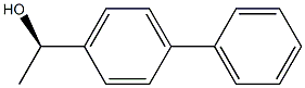 (1R)-1-(1,1''-BIPHENYL-4-YL)ETHANOL Struktur