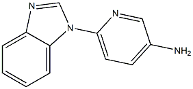 6-(1H-BENZIMIDAZOL-1-YL)PYRIDIN-3-AMINE Struktur