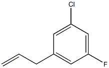 3-(3-CHLORO-5-FLUOROPHENYL)-1-PROPENE 97% Struktur