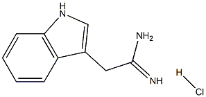 2-(1H-Indol-3-yl)-acetamidine HCl Struktur