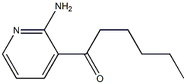 1-(2-AMINOPYRIDIN-3-YL)HEXAN-1-ONE Struktur