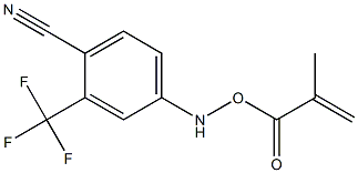 N-Methacryloy-4-Cyano-3-Trifluoromethylaniline Struktur