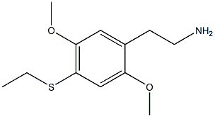 2,5-Dimethyoxy-4-Ethylthiophenethylamine Struktur