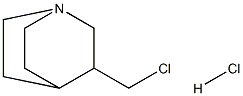 3-CHLOROMETHYLQUINUCLIDINE HYDROCHLORIDE Struktur