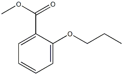 METHYL 2-PROPOXYBENZOATE Struktur