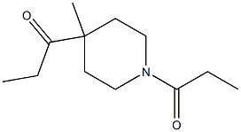 4-METHYL-4-(N-DIETHYL)CARBMOYL PIPERIDINE Struktur