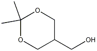 2,2-dimethyl-5-hydroxymethyl-1,3-dioxane Struktur