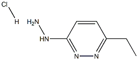 (6-ETHYL-PYRIDAZIN-3-YL)-HYDRAZINE HCL Struktur