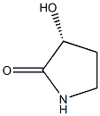 (3R)-3-hydroxypyrrolidin-2-one Struktur