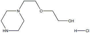 1-[2-(2-Hydroxyethoxy)ethyl]piperazine HCL Struktur