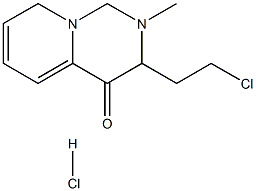 3-(2-CHLOROETHYL)-2-METHYL-4H-PYRIDO-[1,2-C]PYRIMIDINE-4-ONE HCL Struktur