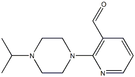 2-(4-ISOPROPYLPIPERAZIN-1-YL)NICOTINALDEHYDE Struktur