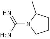 2-METHYLPYRROLIDINE-1-CARBOXIMIDAMIDE Struktur