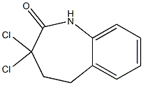 3,3-DICHLORO-1,3,4,5-TETRAHYDRO-BENZO[B]AZEPIN-2-ONE Struktur