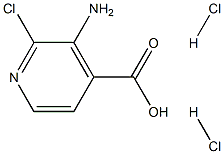 3-AMINO-2-CHLOROISONICOTINIC ACID DIHYDROCHLORIDE Struktur