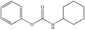 phenyl N-cyclohexylcarbamate Struktur