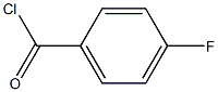 4-fluorobenzene-1-carbonyl chloride Struktur