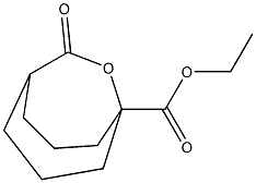 ethyl 10-oxo-9-oxabicyclo[3.3.2]decane-1-carboxylate Struktur