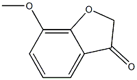 7-methoxy-2,3-dihydrobenzo[b]furan-3-one Struktur