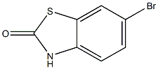 6-bromo-2,3-dihydro-1,3-benzothiazol-2-one Struktur